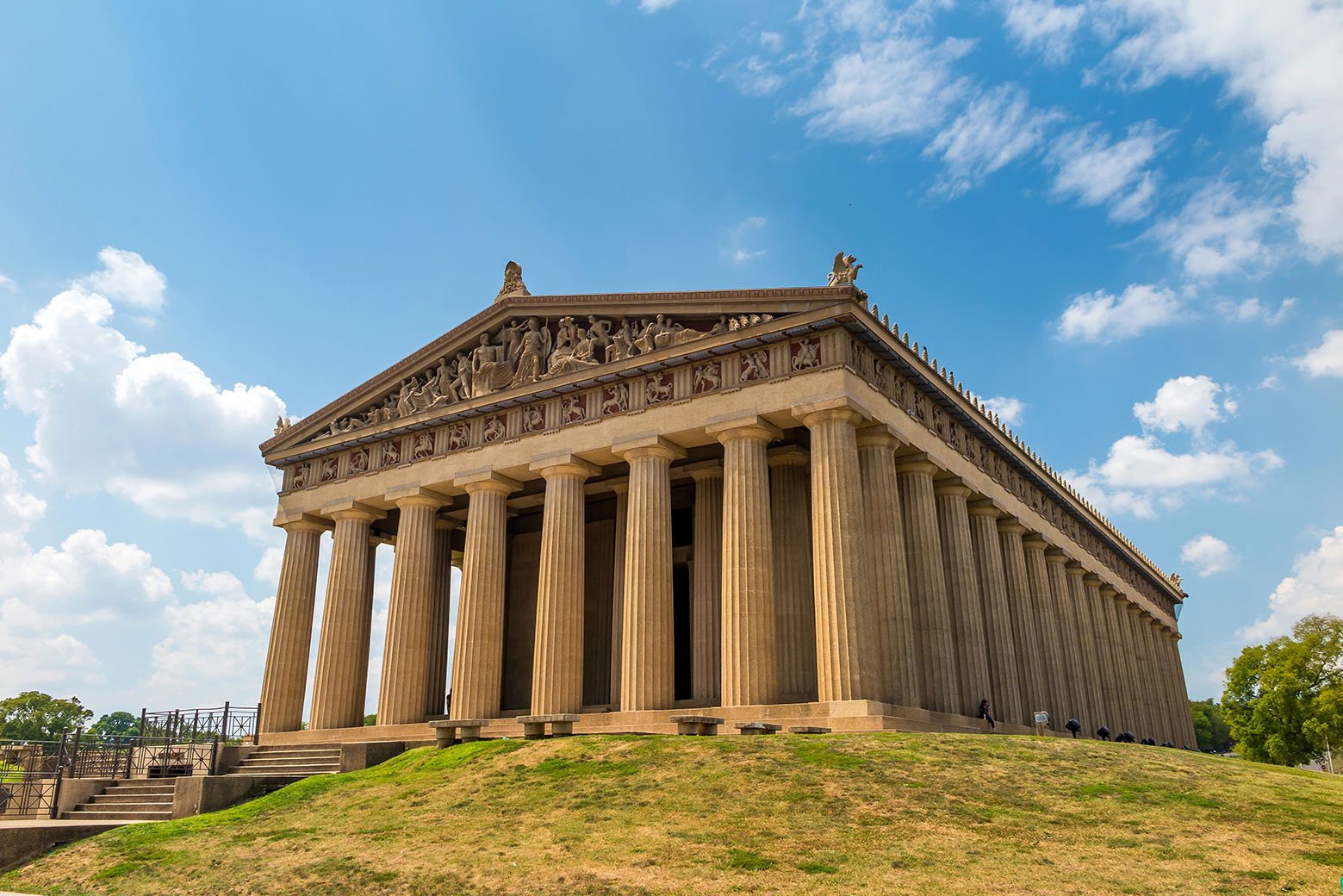 Parthenon Replica at Centennial Park in Nashville, Tennessee, USA.